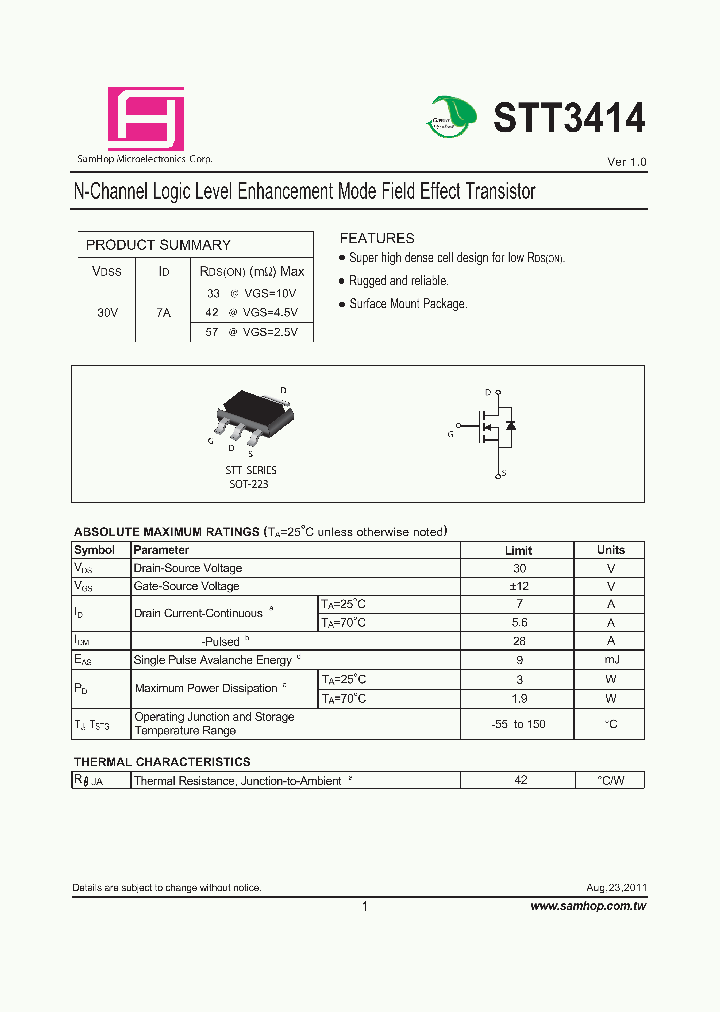 STT3414_7683006.PDF Datasheet