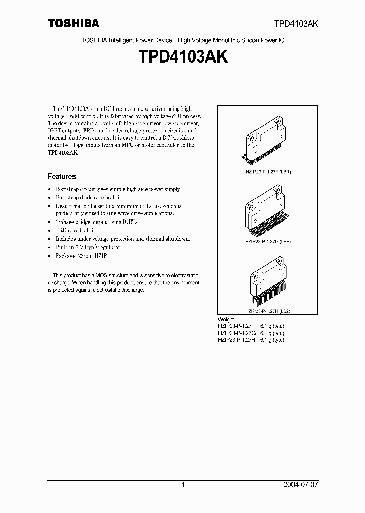 TPD4103KLB2_7683551.PDF Datasheet