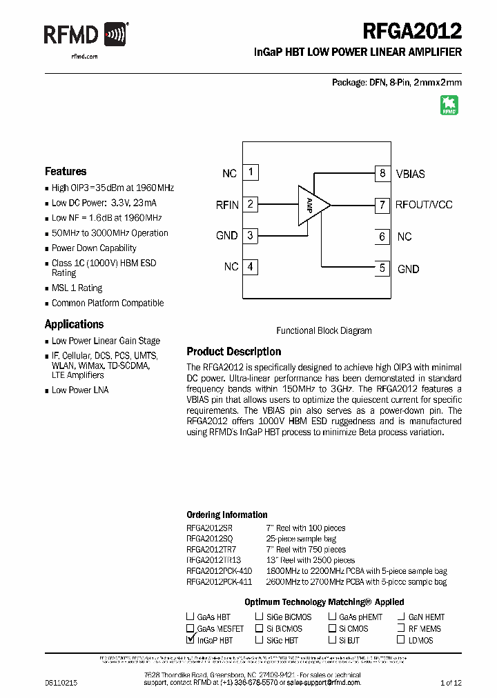 RFGA2012SR_7683560.PDF Datasheet