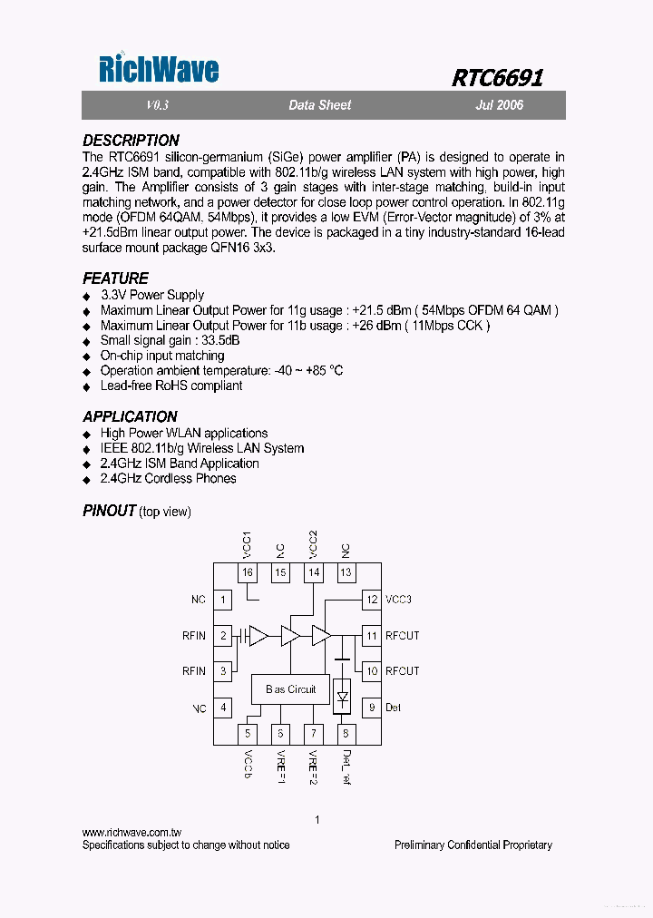 RTC6691_7683434.PDF Datasheet