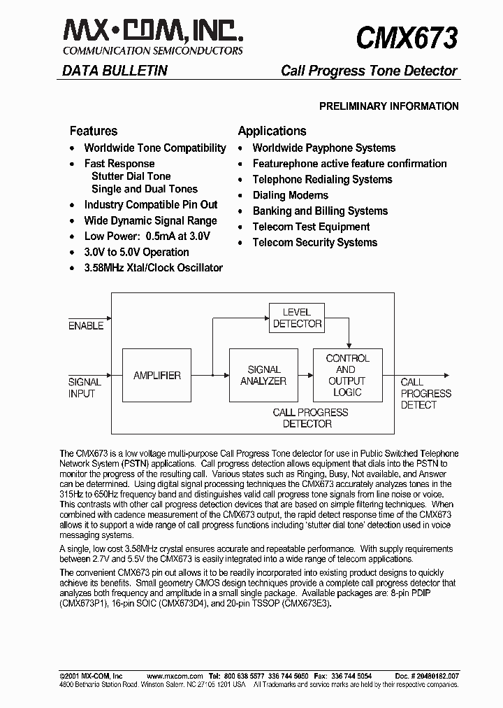 CMX673E3_7683726.PDF Datasheet