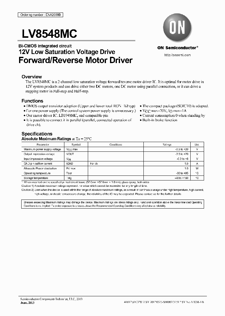 ENA2038_7684058.PDF Datasheet