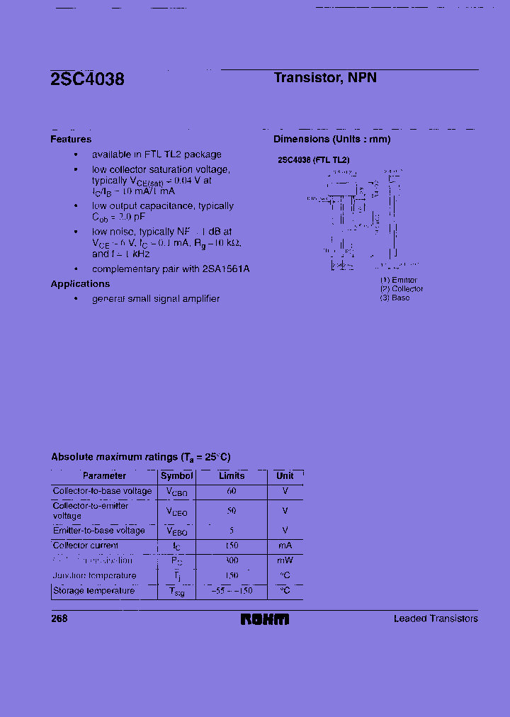 2SC4038TL2Q_7684721.PDF Datasheet