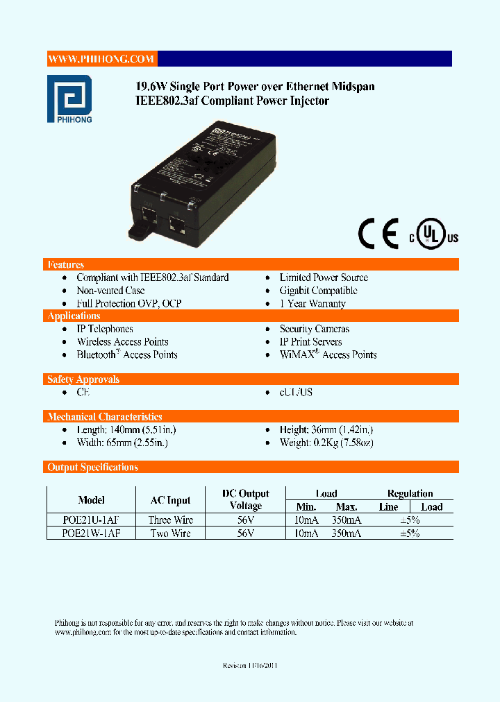 POE21U-1AF_7685010.PDF Datasheet