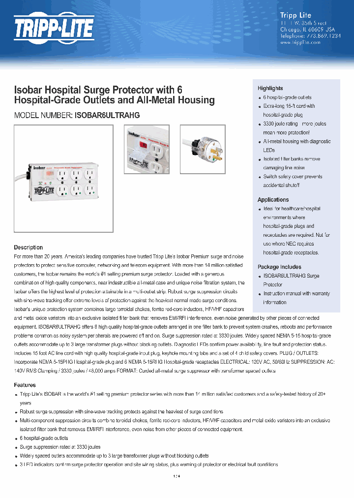 ISOBAR6ULTRAHG_7686613.PDF Datasheet