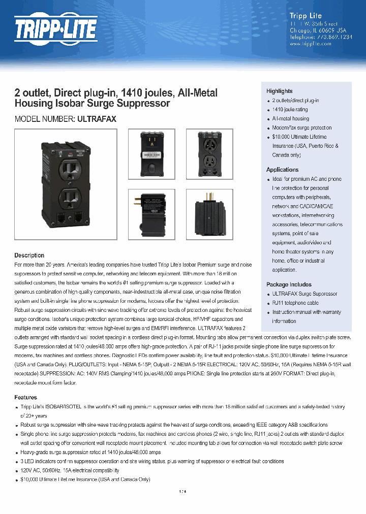 ULTRAFAX_7686615.PDF Datasheet