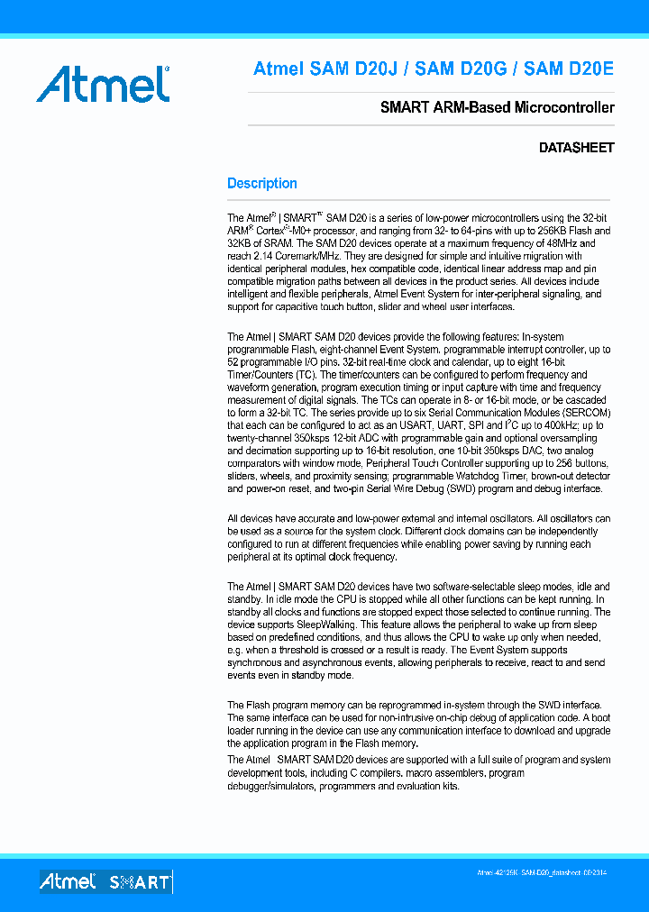 ATSAMD20E17_7687311.PDF Datasheet