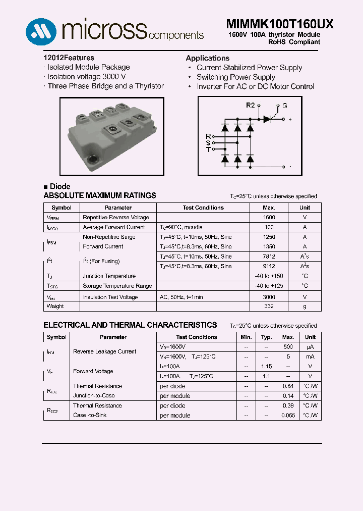 MIMMK100T160UX_7688337.PDF Datasheet