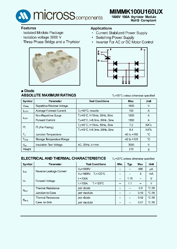 MIMMK100U160UX_7688338.PDF Datasheet
