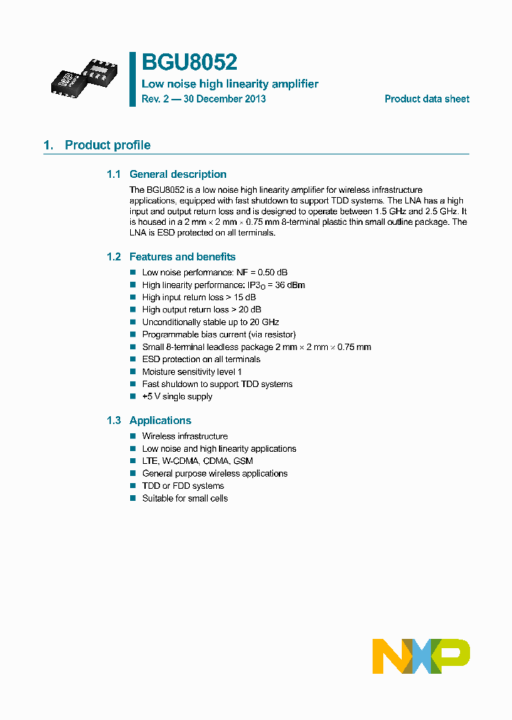BGU8052_7688597.PDF Datasheet
