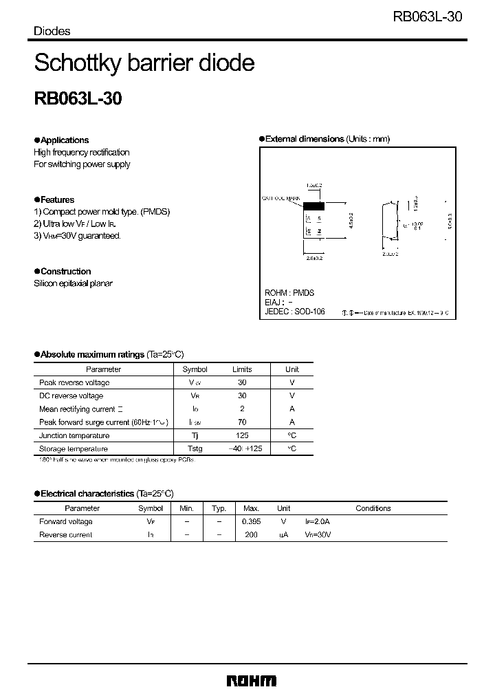 RB063L-30_7688723.PDF Datasheet