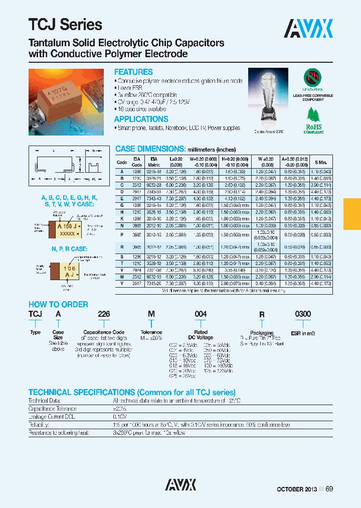 TCJA226M063S0300_7689160.PDF Datasheet