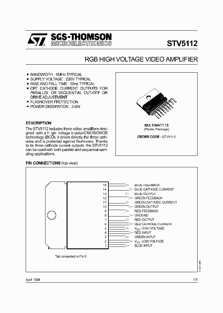 STV5112_7689092.PDF Datasheet