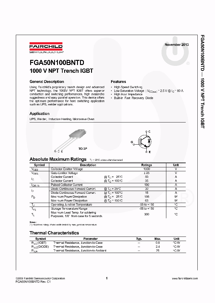 FGA50N100BNTD_7690196.PDF Datasheet