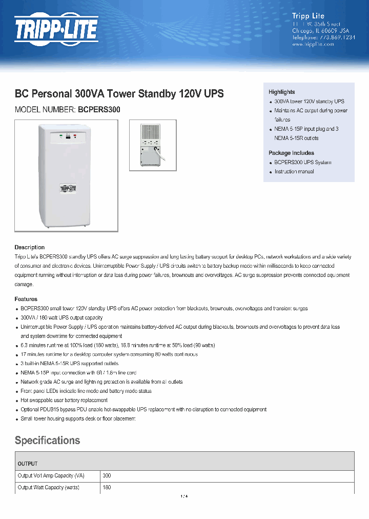 BCPERS300_7690486.PDF Datasheet