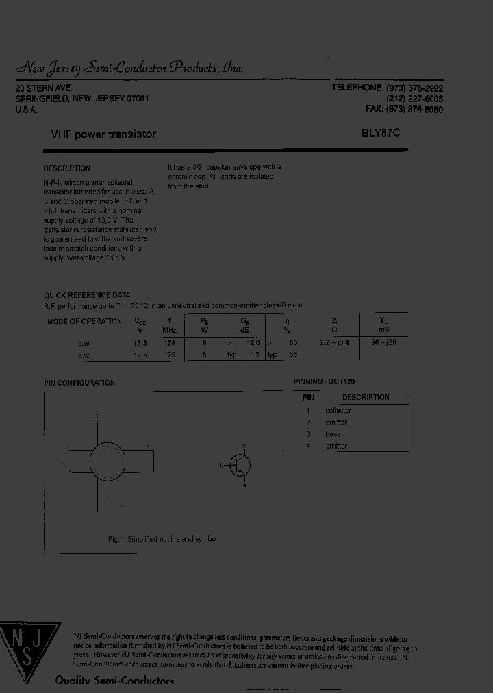 BLY87C_7691224.PDF Datasheet
