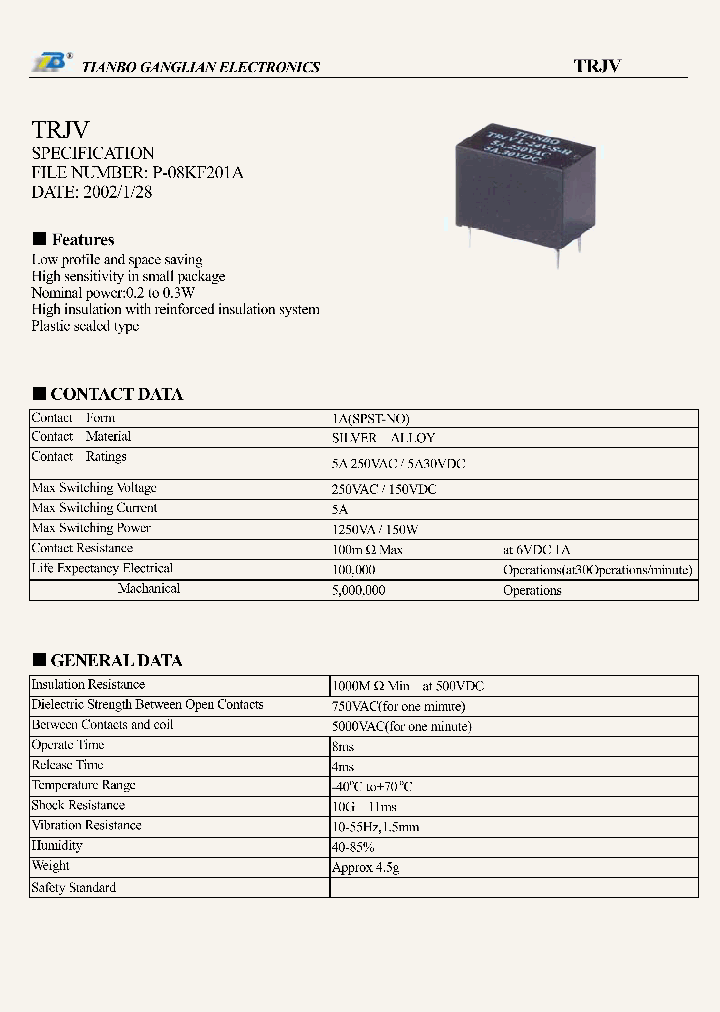 TRJV_7691046.PDF Datasheet