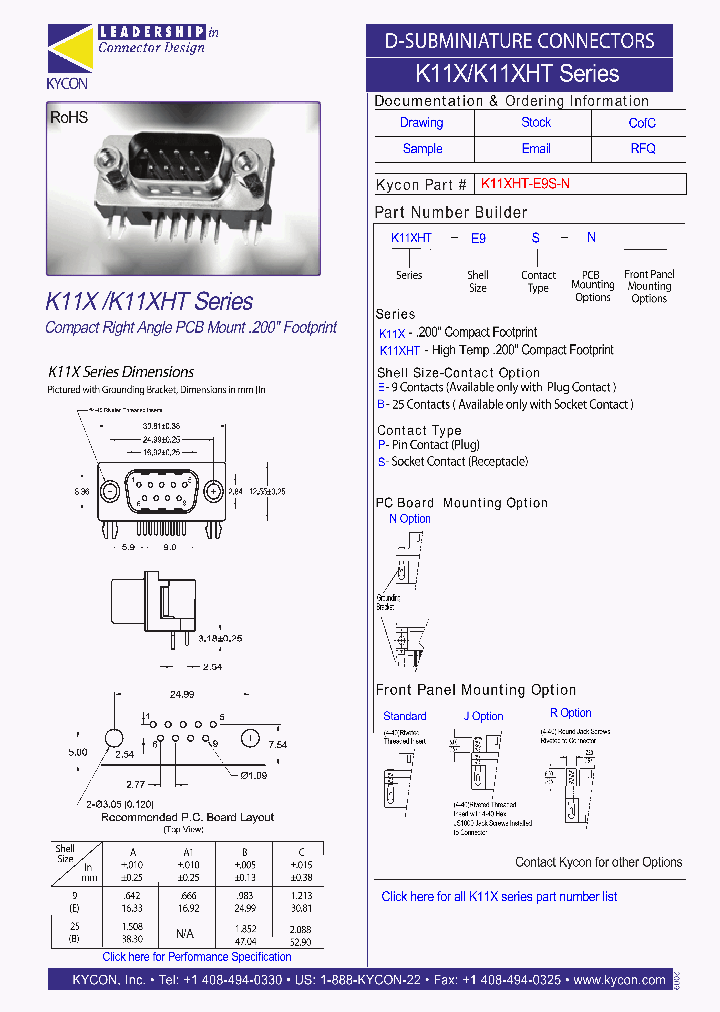K11XHT-B25S-NR_7693181.PDF Datasheet