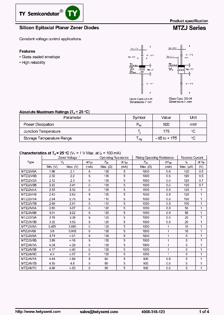 MTZJ24D_7694054.PDF Datasheet