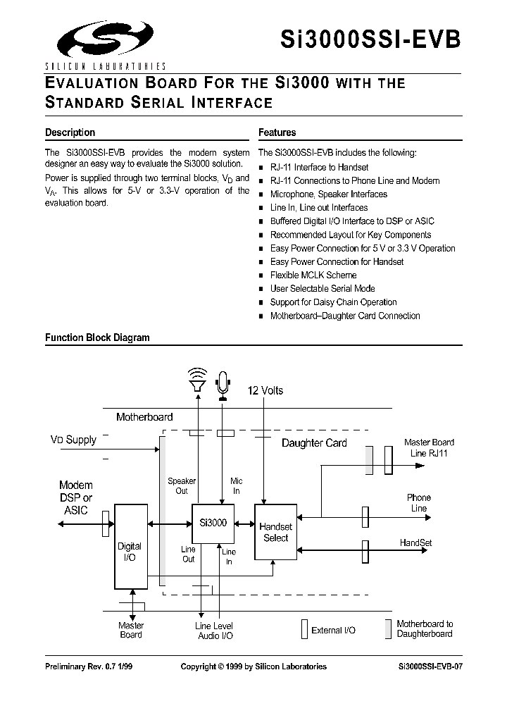 SI3000SSI-EVB_7694135.PDF Datasheet