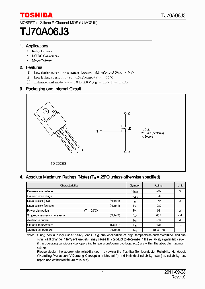TJ70A06J3_7694778.PDF Datasheet