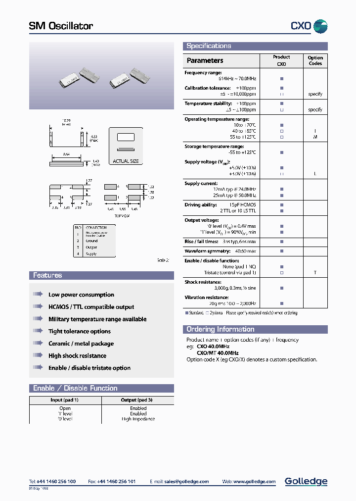 CXOMT400MHZ_7695235.PDF Datasheet