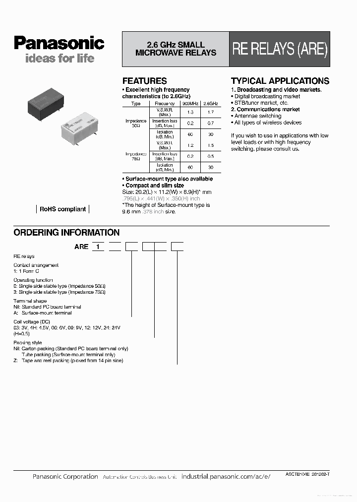 ARE1003_7695287.PDF Datasheet