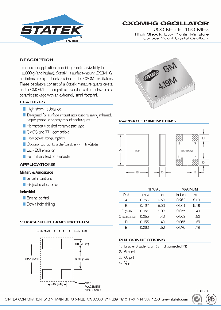 CXOMHG_7695827.PDF Datasheet