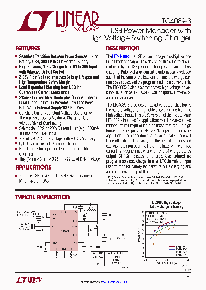 LTC4089-3_7696010.PDF Datasheet