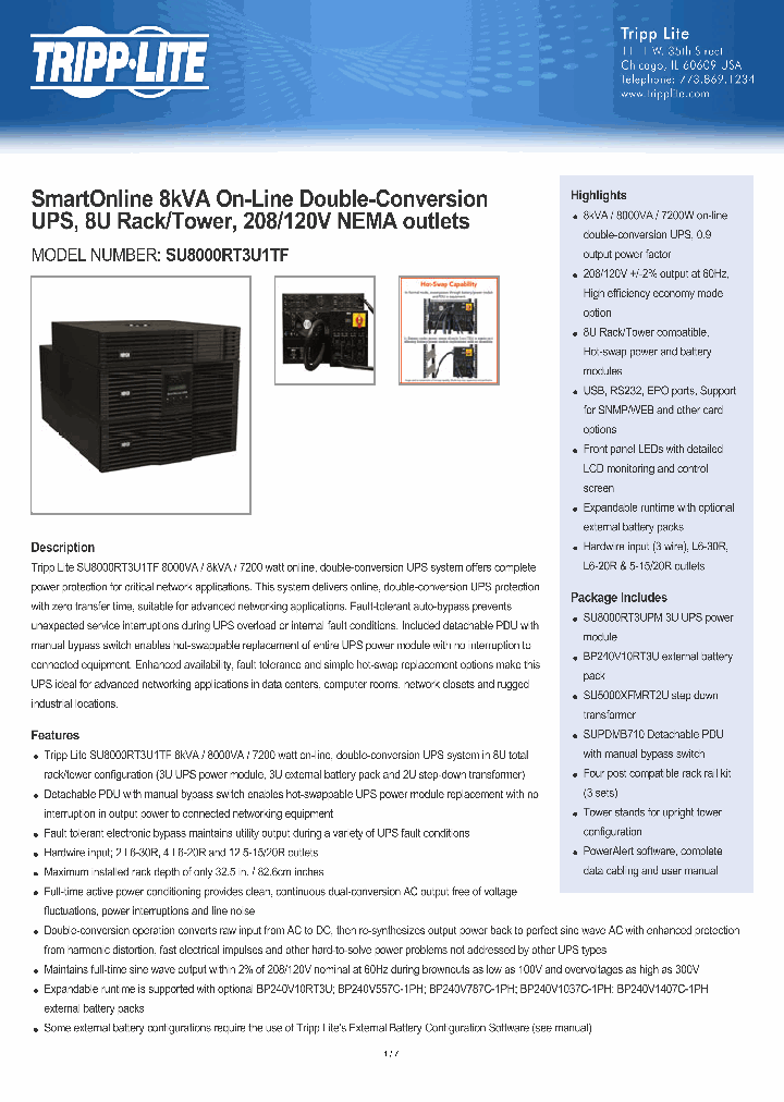 SU8000RT3U1TF_7696298.PDF Datasheet