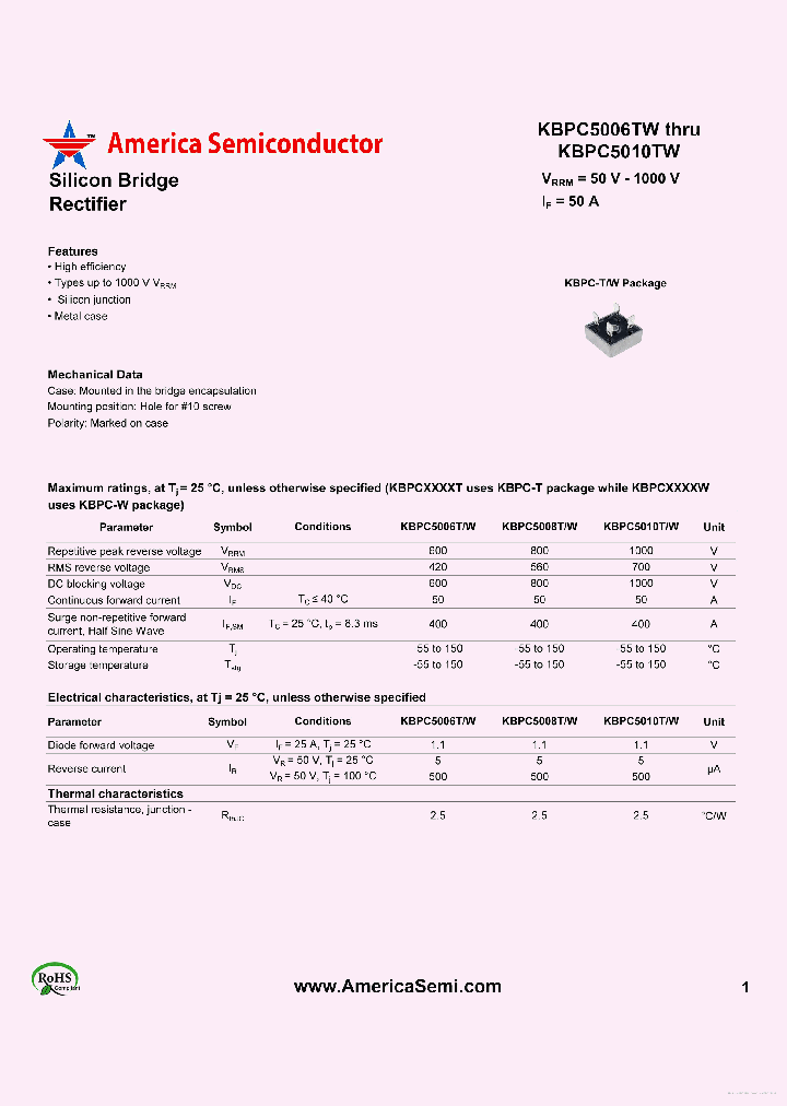 KBPC5006T_7697176.PDF Datasheet