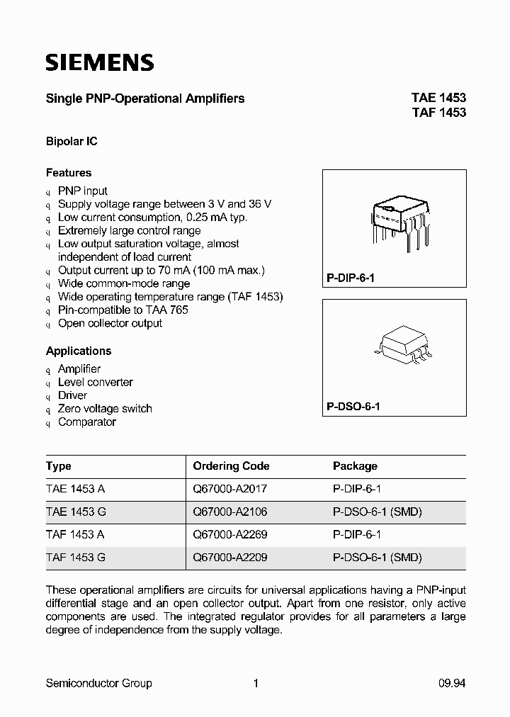 TAF1453A_7697320.PDF Datasheet
