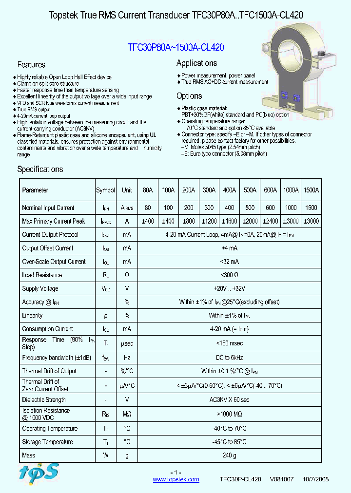 TFC30P80200A-CL420_7699292.PDF Datasheet