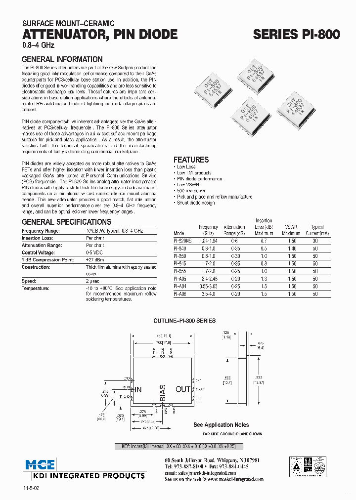 PI-800_7700171.PDF Datasheet