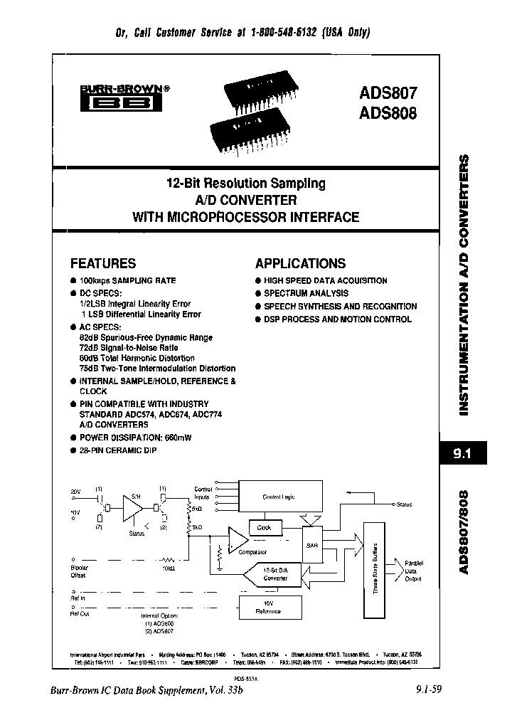 ADS808JH_7700772.PDF Datasheet