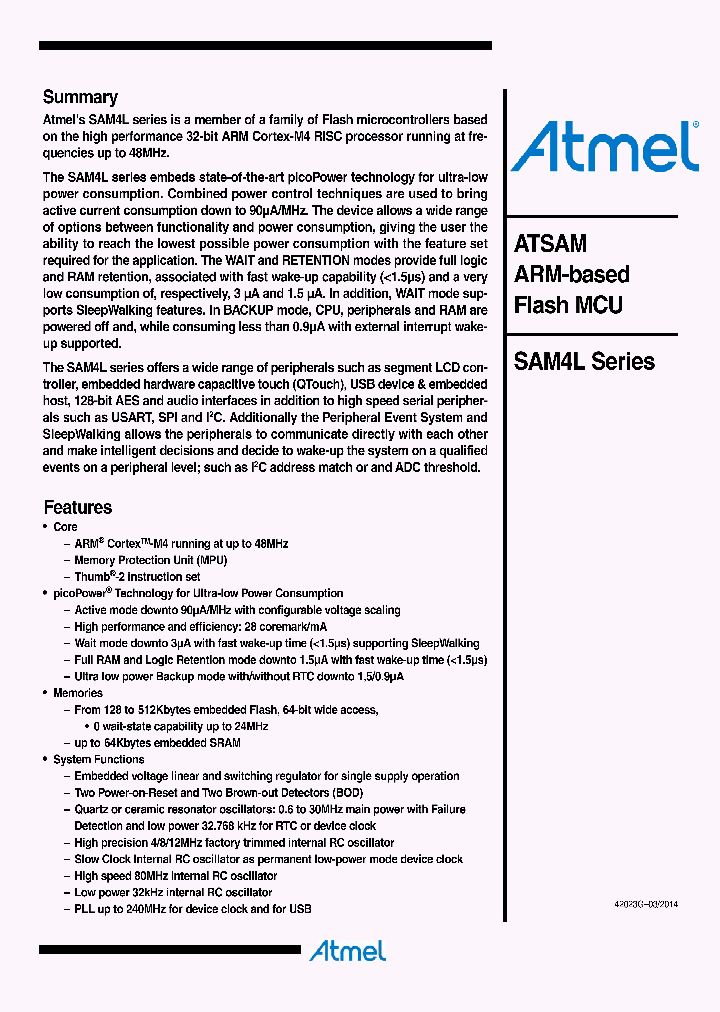 ATSAM4LC2C_7701372.PDF Datasheet