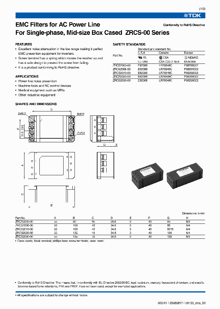 ZRCS2006-00_7701436.PDF Datasheet