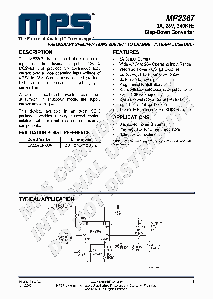 MP2367_7701428.PDF Datasheet
