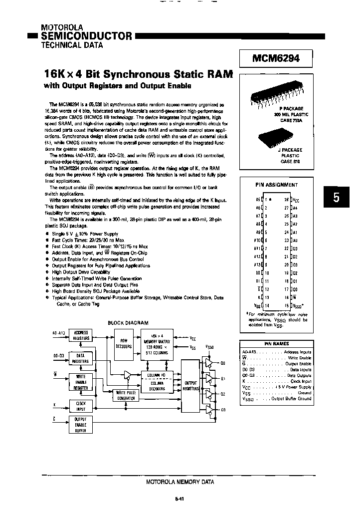MCM6294J20R2_7701466.PDF Datasheet