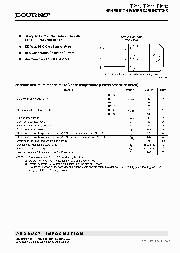 TIP140_7702067.PDF Datasheet