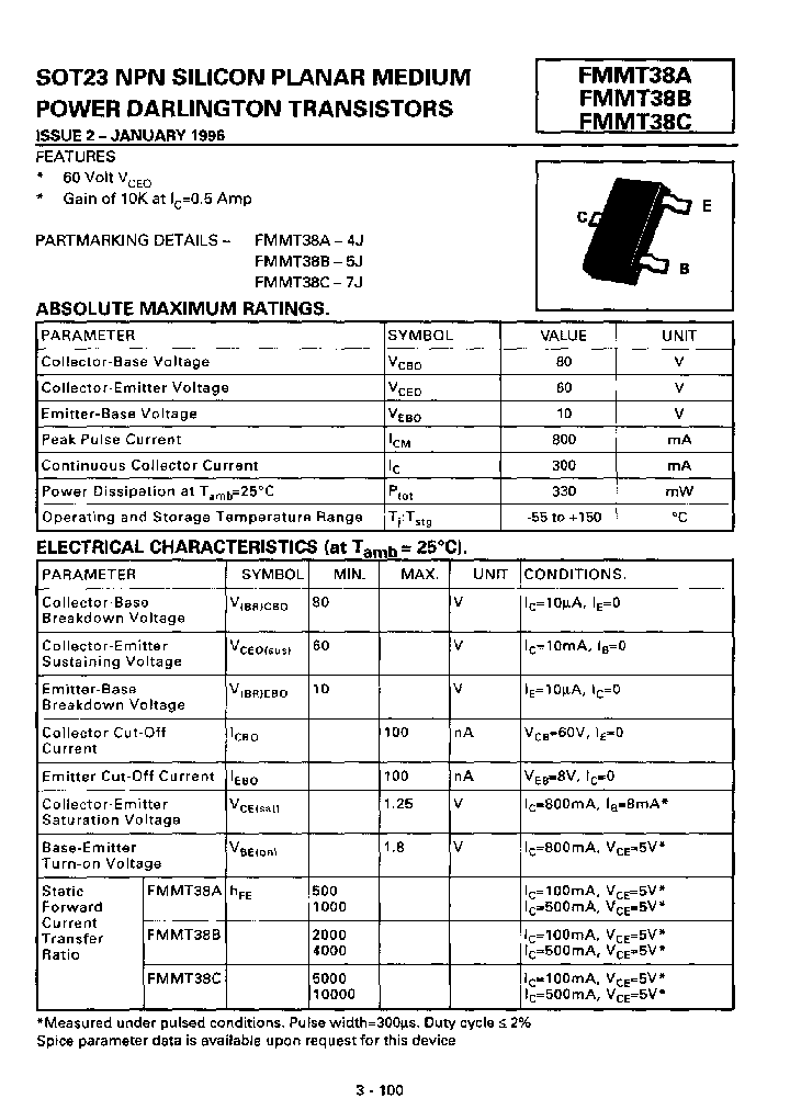FMMT38CTA_7702284.PDF Datasheet