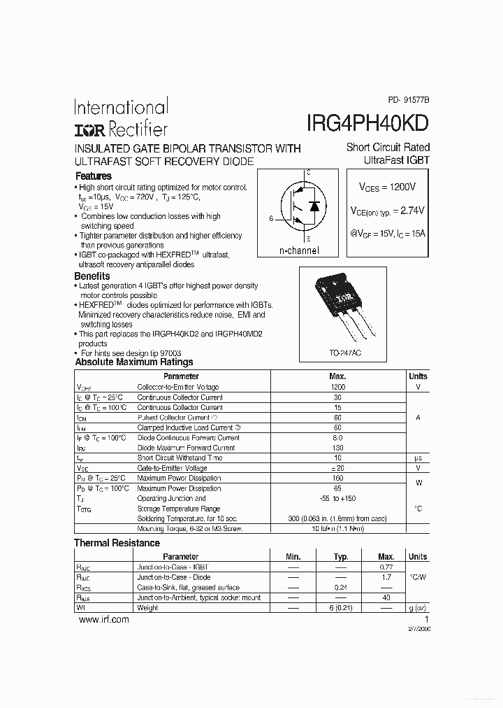 G4PH40KD_7702979.PDF Datasheet