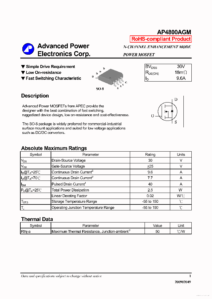 AP4800AGM_7703724.PDF Datasheet