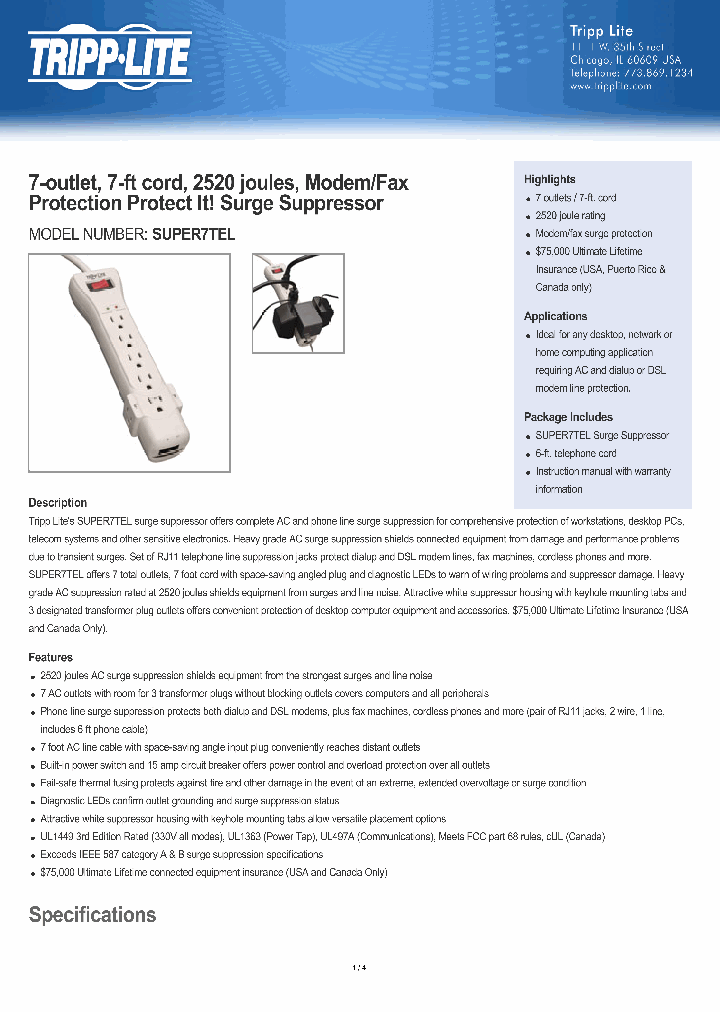 SUPER7TEL_7704499.PDF Datasheet