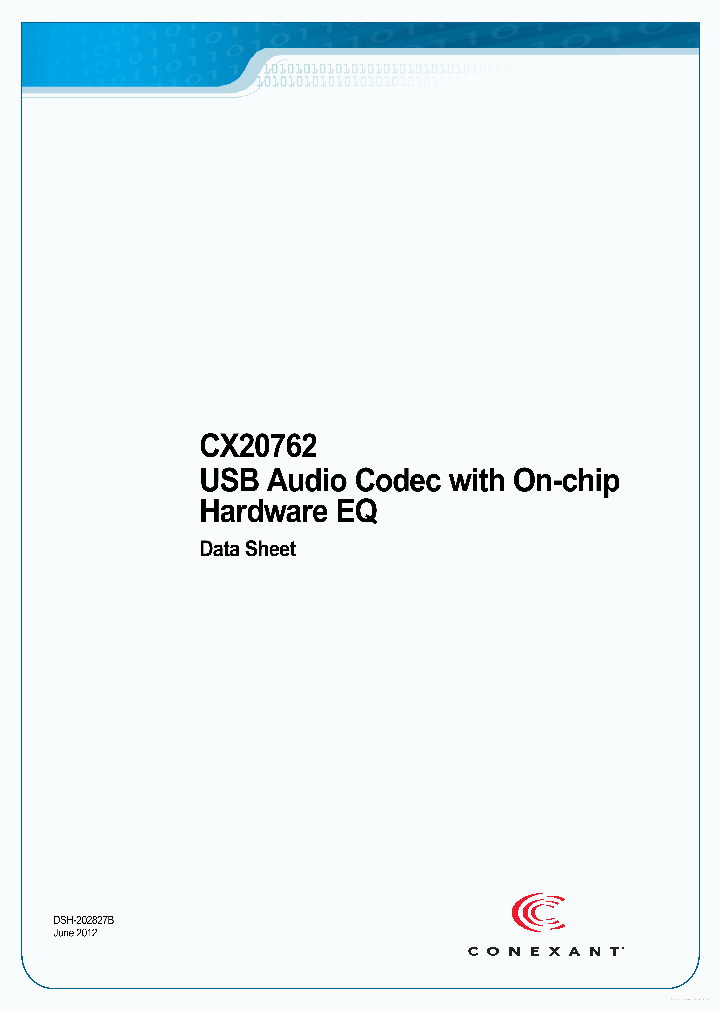 CX20762_7704041.PDF Datasheet