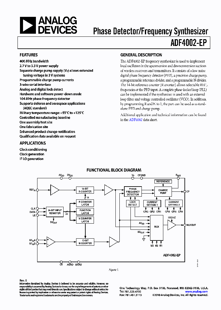 ADF4002SRU-EP-RL7_7705381.PDF Datasheet