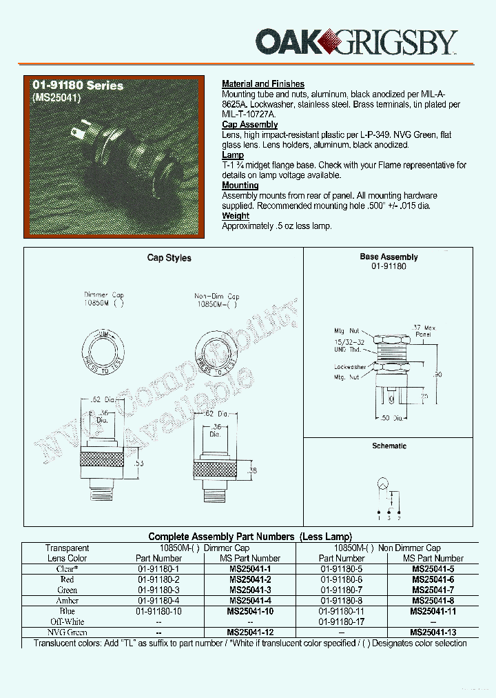 MS25041-1_7704318.PDF Datasheet