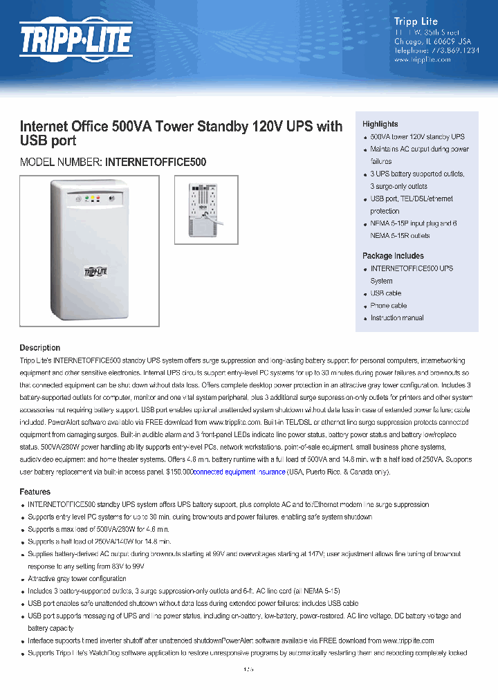 INTERNETOFFICE500_7706040.PDF Datasheet