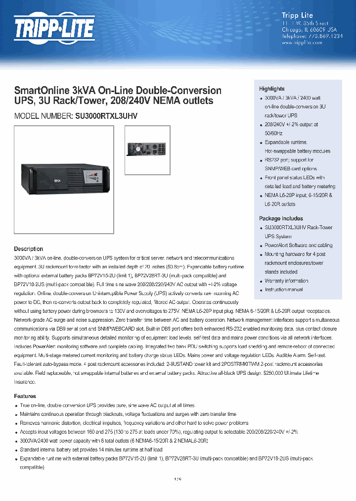 SU3000RTXL3UHV_7706251.PDF Datasheet