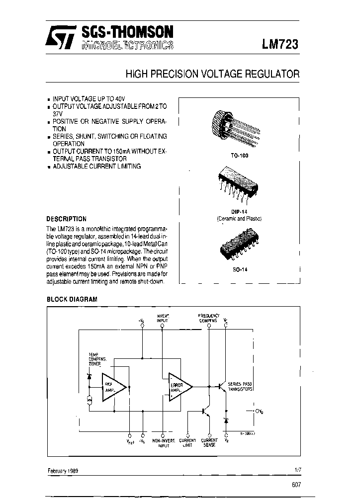 LM723J_7707300.PDF Datasheet